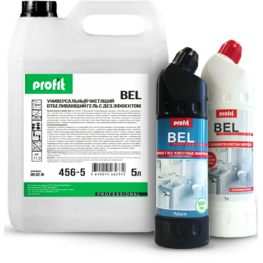 PROFIT BEL, Дезинфицирующий чистящий гель с отбеливающим эффектом